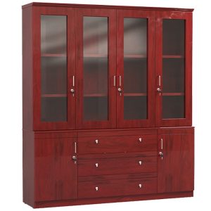 Tủ tài liệu gỗ sơn PU rộng 1m75 The One DC1800H6