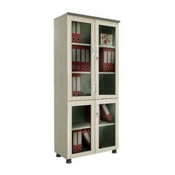 Tủ tài liệu gỗ văn phòng cánh kính Fami SM8750H - Ảnh 2