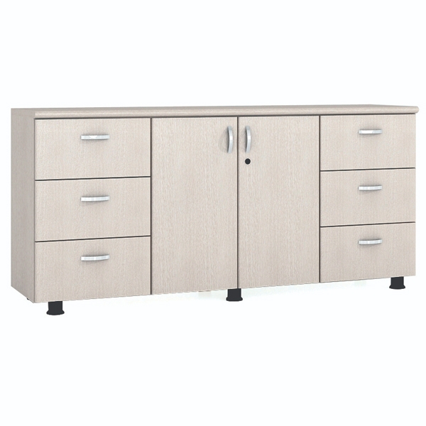 Tủ tài liệu gỗ thấp Fami SM8120H
