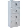 Tủ locker sắt The One TU984-2L cao 183cm 8 khoang