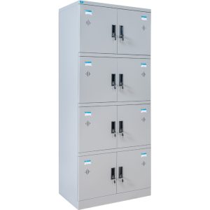 Tủ locker sắt The One TU984-2L cao 183cm 8 khoang