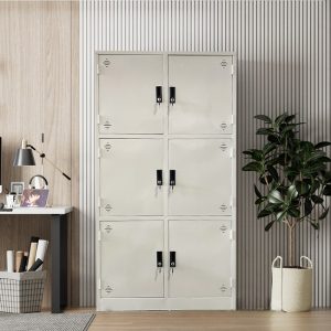 Alternative view of Tủ sắt văn phòng TU09K6SL cao 183cm 6 khoang hàn liền
