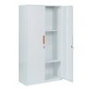 Tủ tài liệu sắt trắng The One TU09K2D cao 183cm 2 khoang