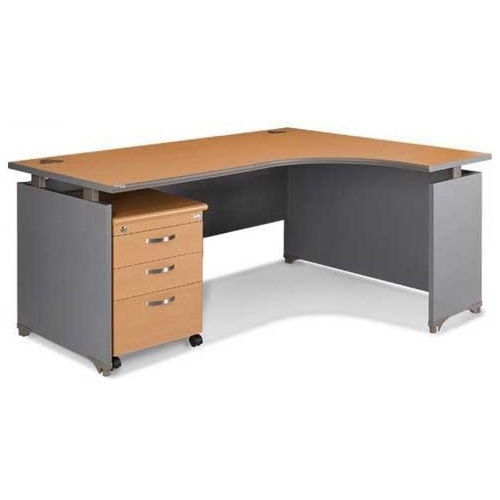 Bàn mặt gỗ Laminate lượn phải Fami CP1400HR/CP1600HR/CP1800HR - Ảnh 2