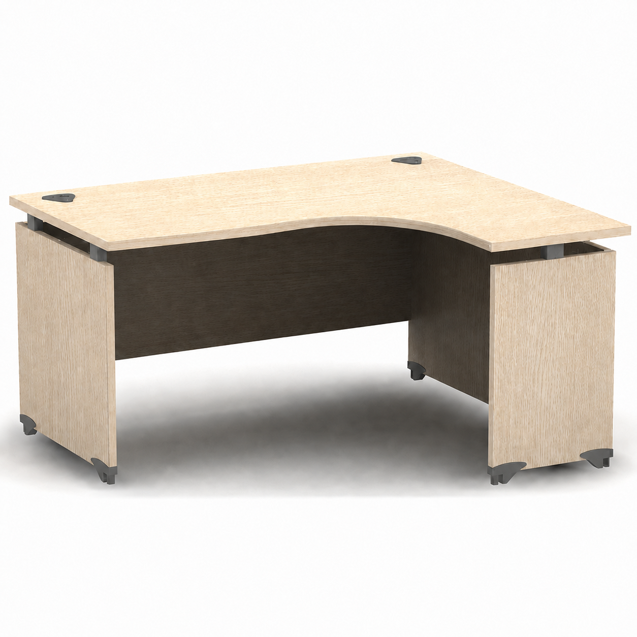 Bàn mặt gỗ Laminate lượn phải Fami CP1400HR/CP1600HR/CP1800HR - Ảnh 3