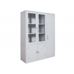 Tủ sắt văn phòng có suốt treo quần áo The One TU09K5CK