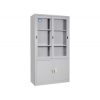 Tủ tài liệu sắt The One TU09K3GPCK cánh kính lùa cao 183cm